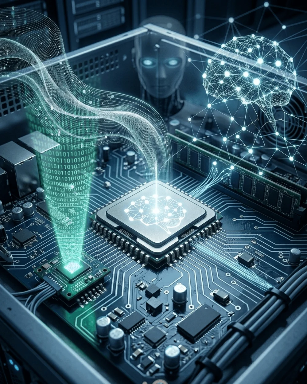 Твоя идея.
Наш код.
Твое железо.